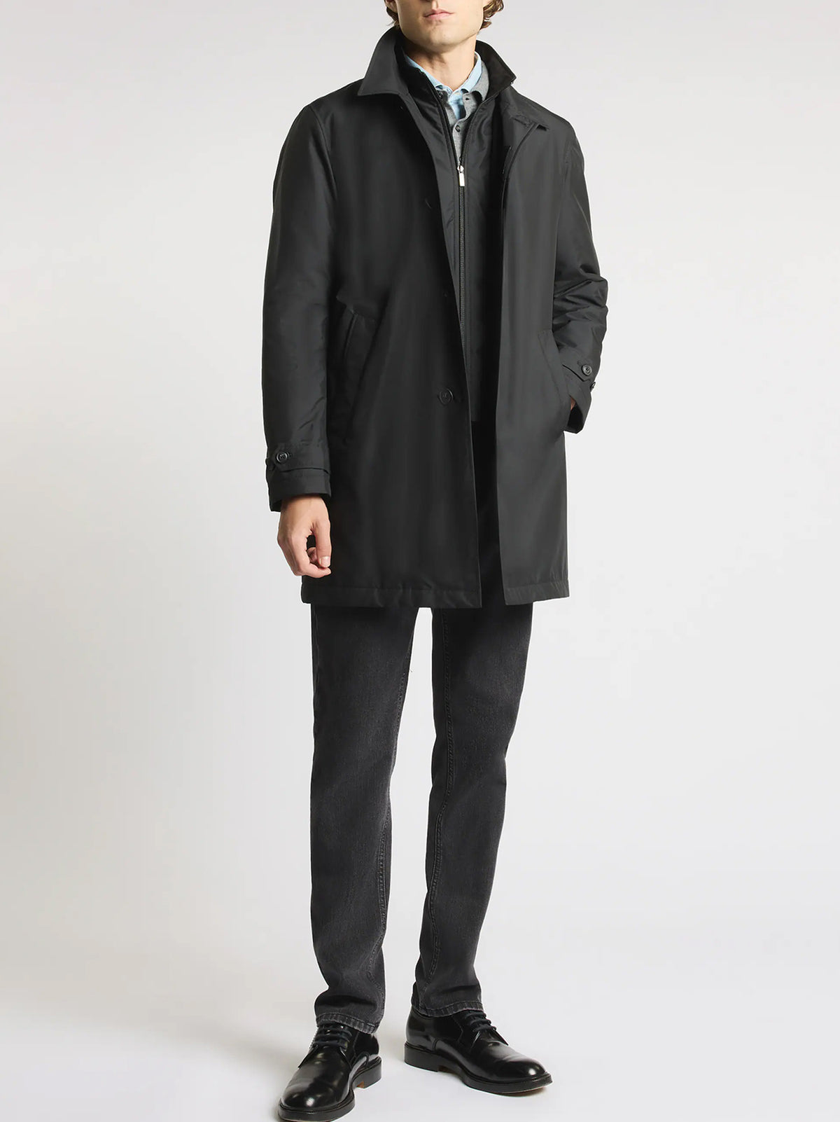 Fay Giaccone Morning Coat Nero-2