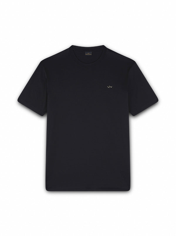 T-Shirt In Cotone Perlé