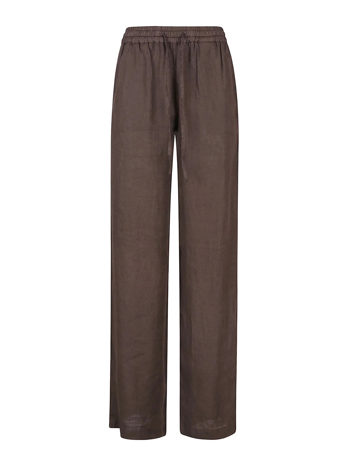 Easy Pantalone Con Coulisse Lino-1