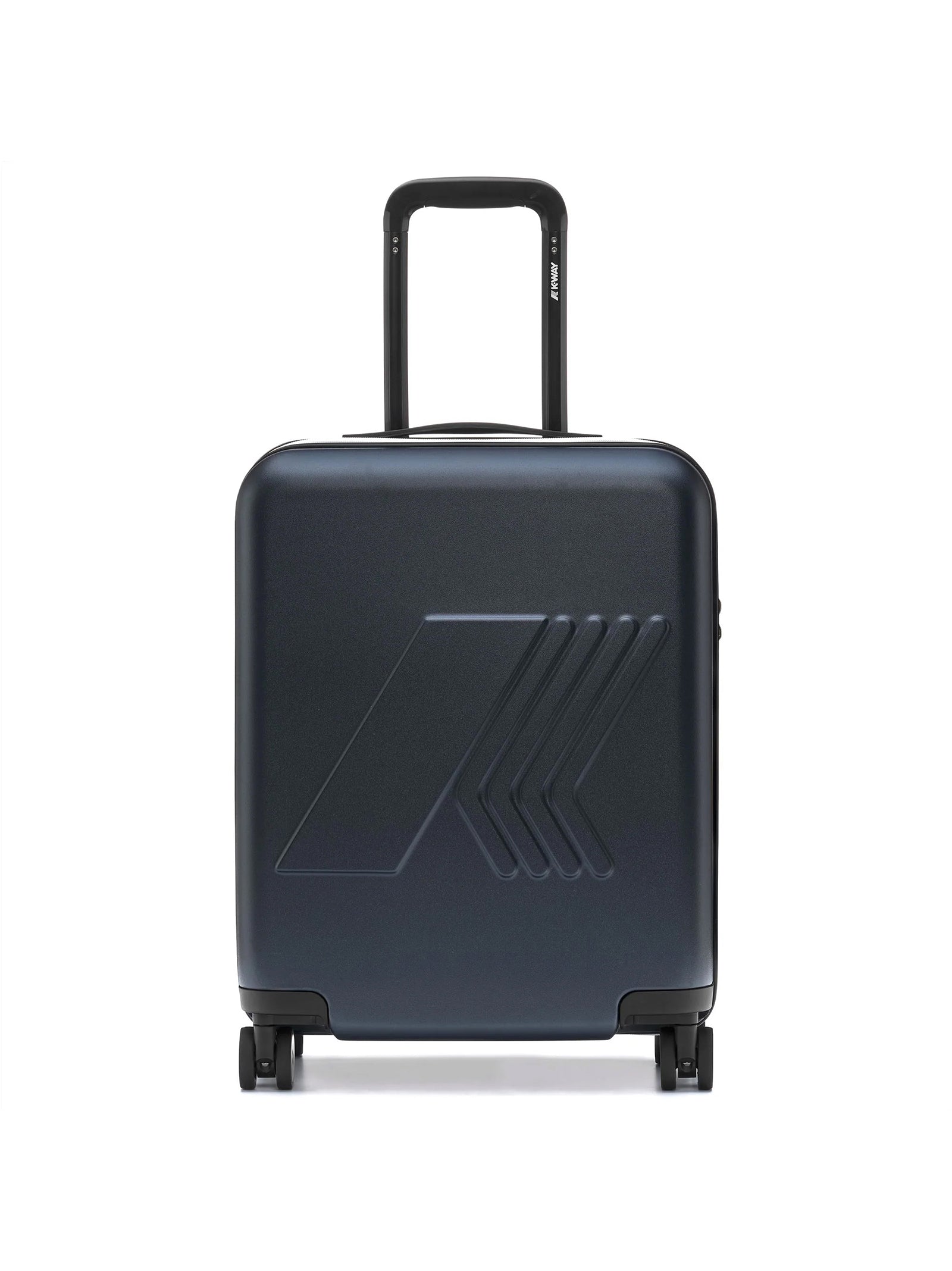 K-Way Trolley Eudoxie Logo Blu Depth-1