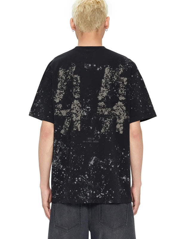 44 Label T-Shirt Jersey Nera Mud Tee-2