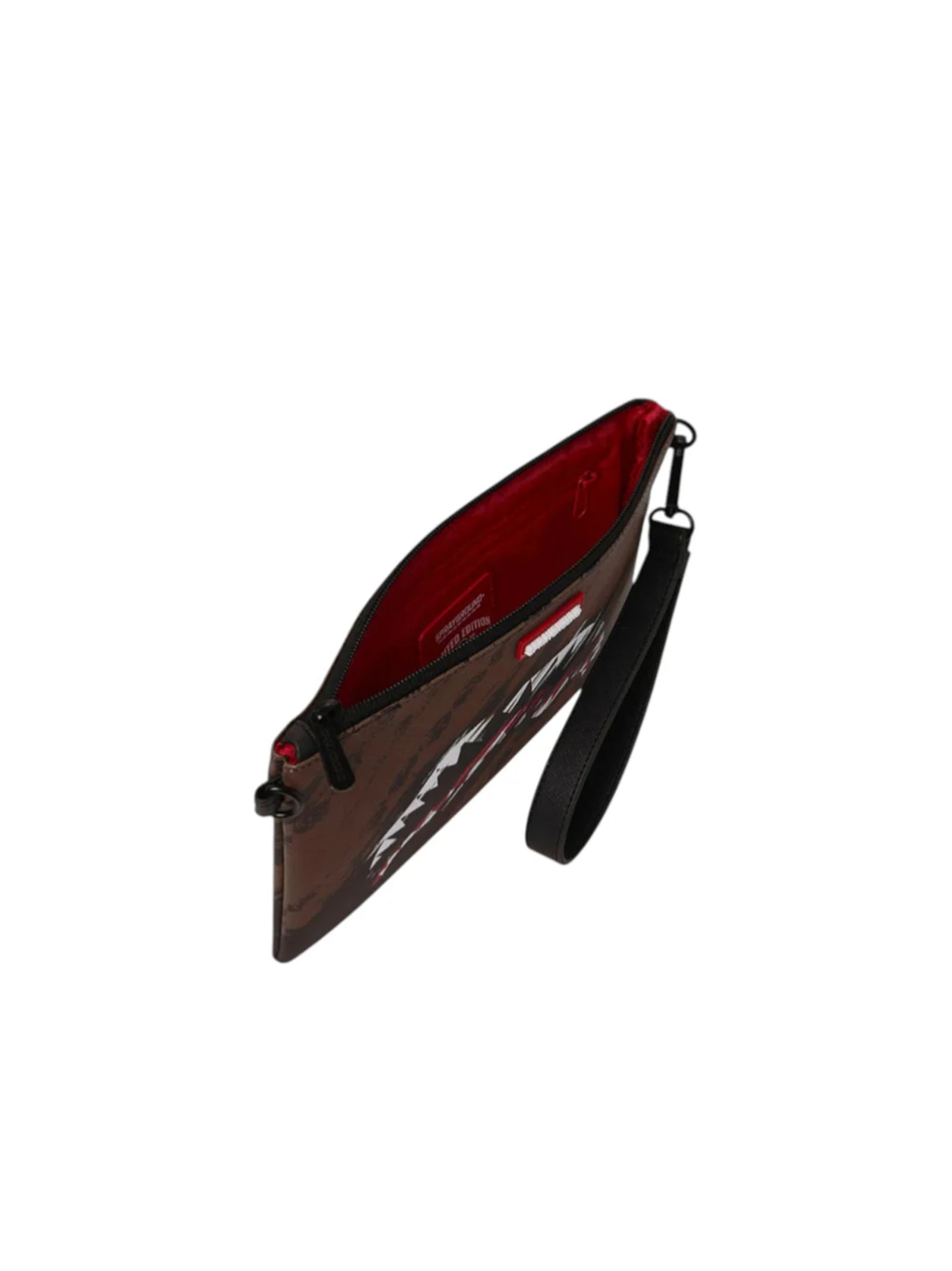 Smeared Grunge Crossbody Pouchette-3