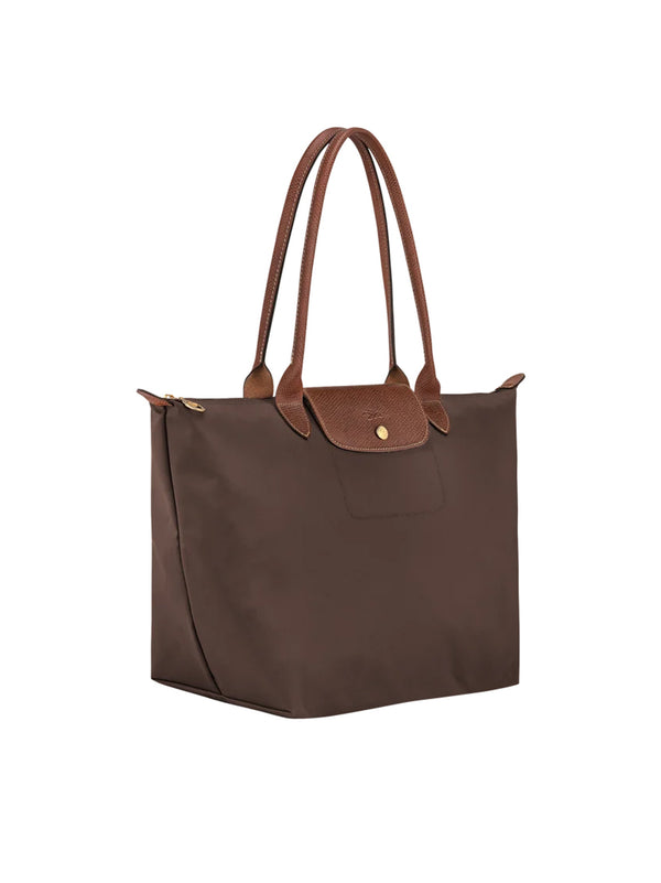 Longchamp Paris Borsa Da Spalla L Le Pliage Original Moka-2