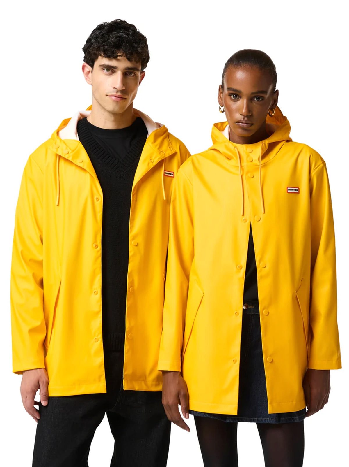 Giubbino Jo Pu Raincoat Giallo-3