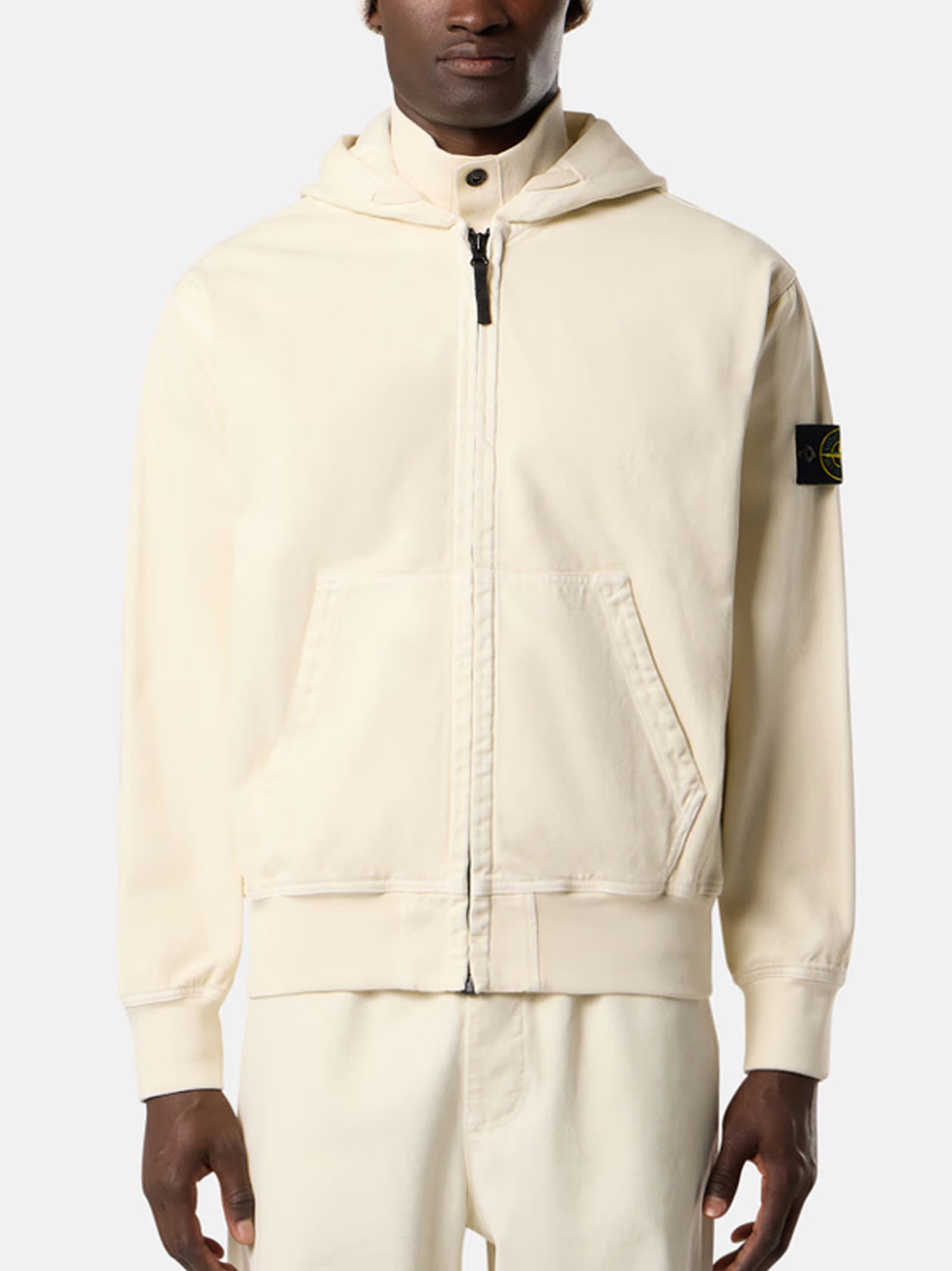 Felpa Zip C/Capp Old Effect-2