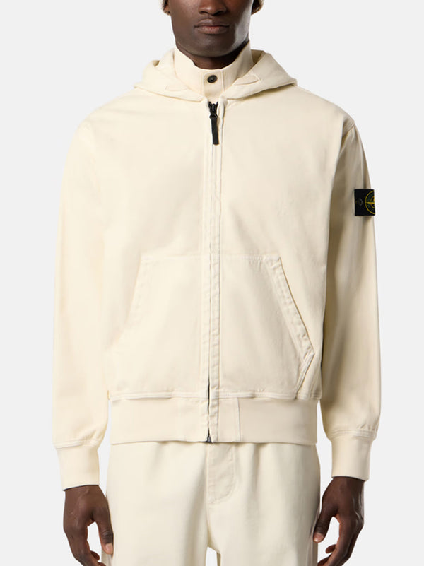 Felpa Zip C/Capp Old Effect-2