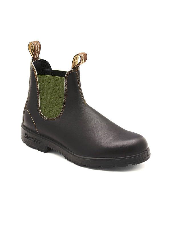 519 Originals Brown Leather & Olive-2