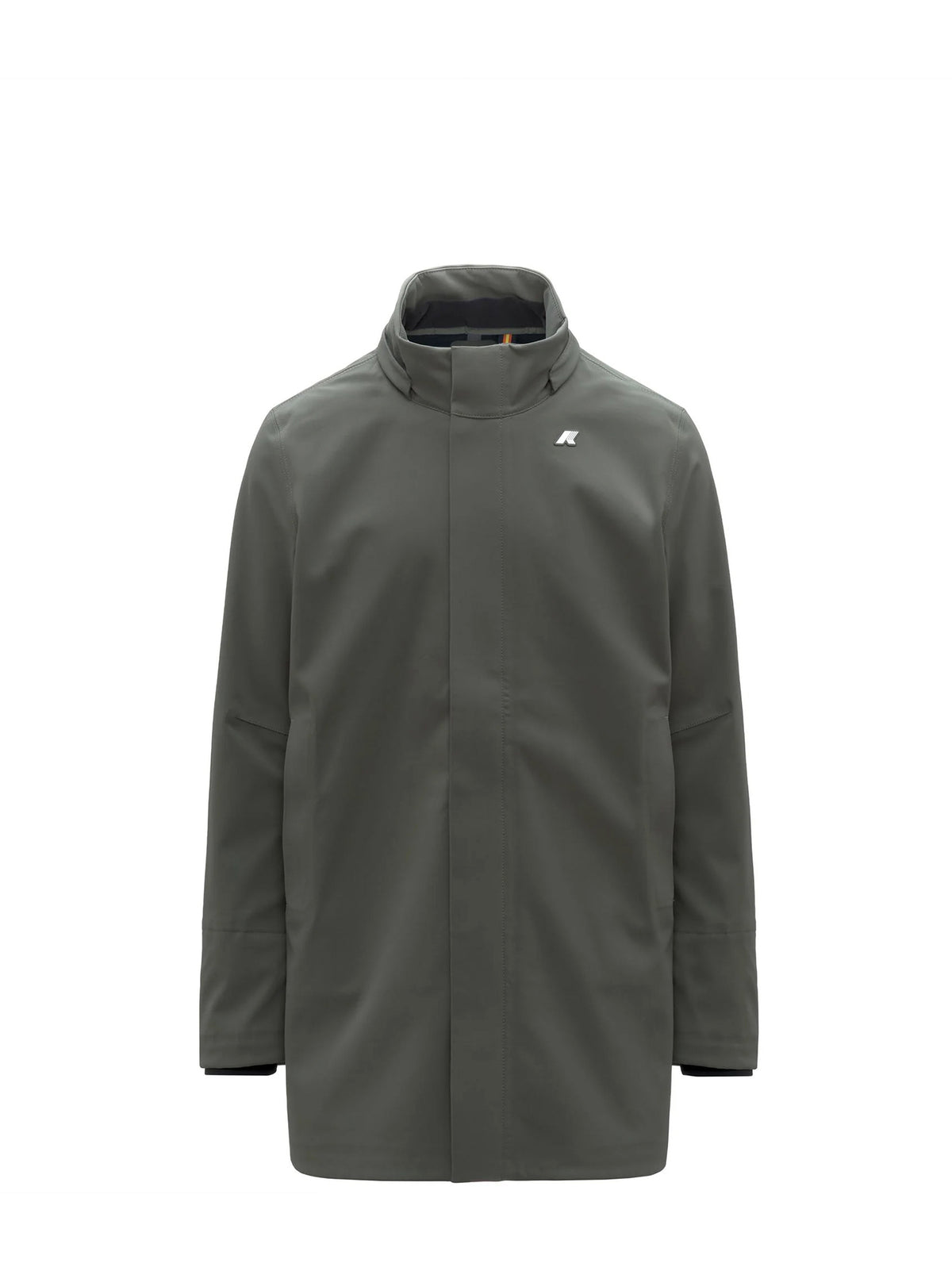 K-Way Giacca Duke Bonded Green B -Blue Depth-2