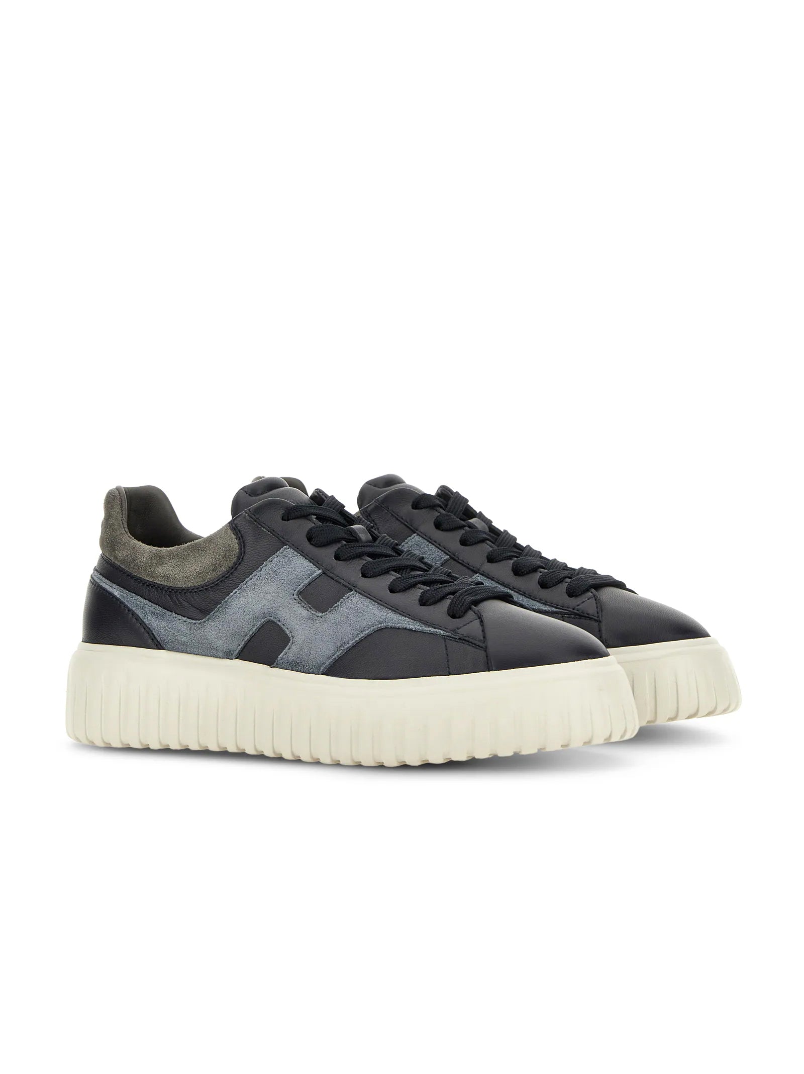 Hogan Sneakers H-Stripes Blu-2