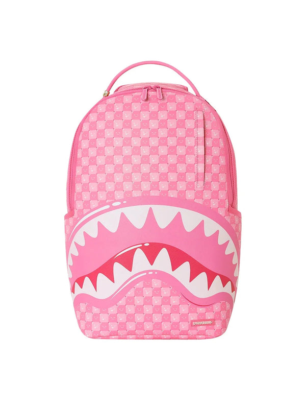 SPRAYGROUND ZAINO PINK NEW CHECK FACES BACKPACK-SPRAYGROUND-910B8715NSZ PINK