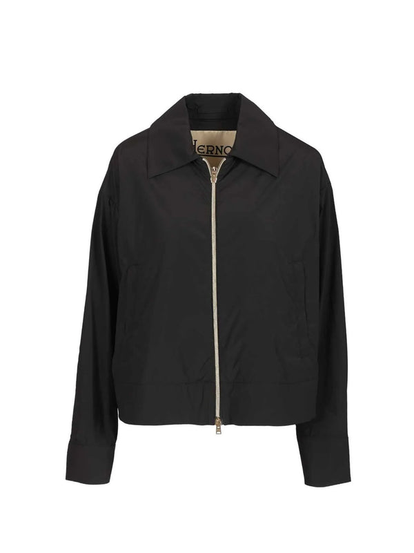 Herno Shirt Jacket Liscia - donna nero