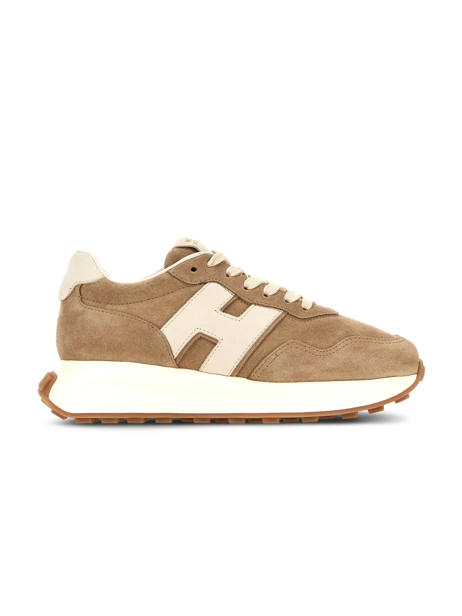 Sneakers Hogan H641 Beige Scuro-1