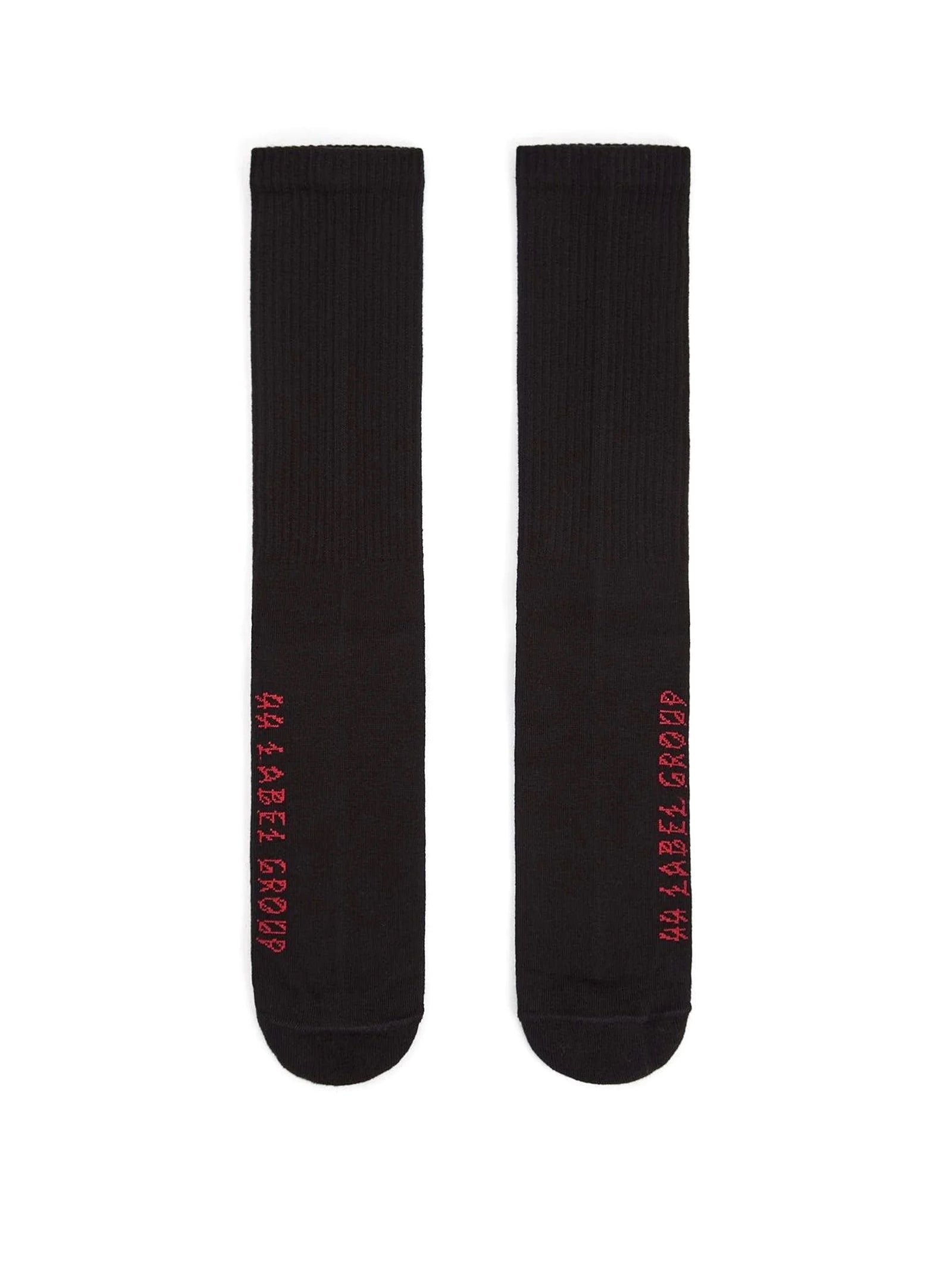 44Label Calzini Neri Socks Cotton-2