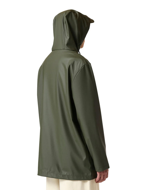 Hunter Giubbino Jo PU Raincoat verdone-2