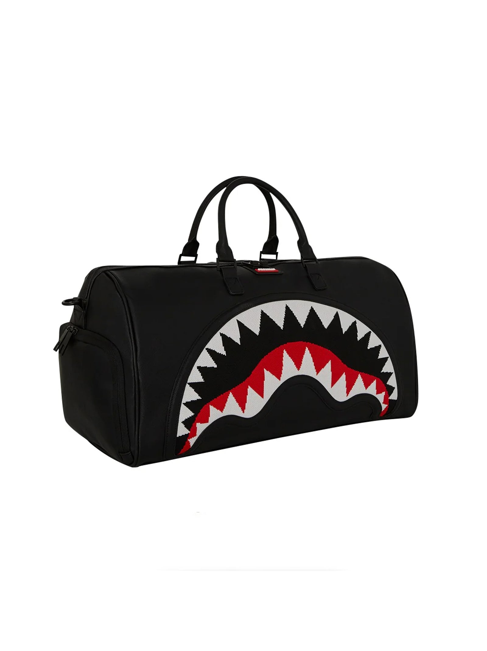 Borsone Sprayground Fly Knit Mouth Duffle Nero-2