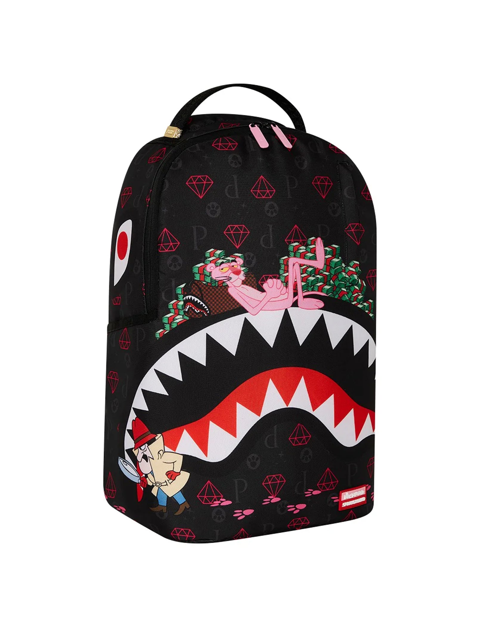 Zaino Pink Panther Paw Prints Dlxr Backpack-2