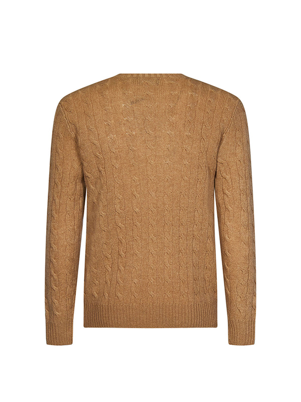 Maglia Lana Cashmere Trecce-2