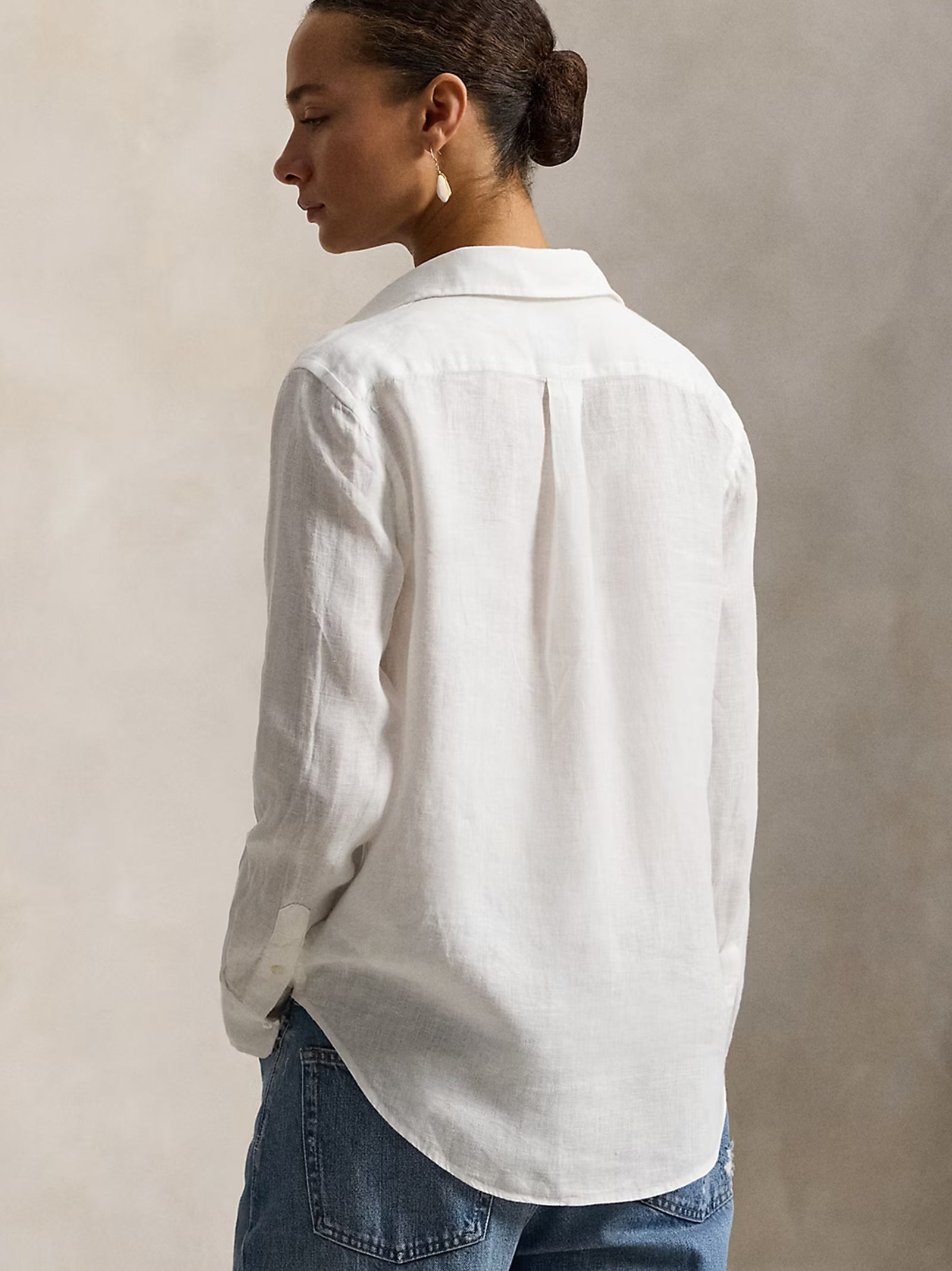 Camicia In Lino Classic-Fit-3