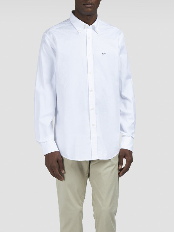 Paul&Shark Camicia In Cotone Bianca-2