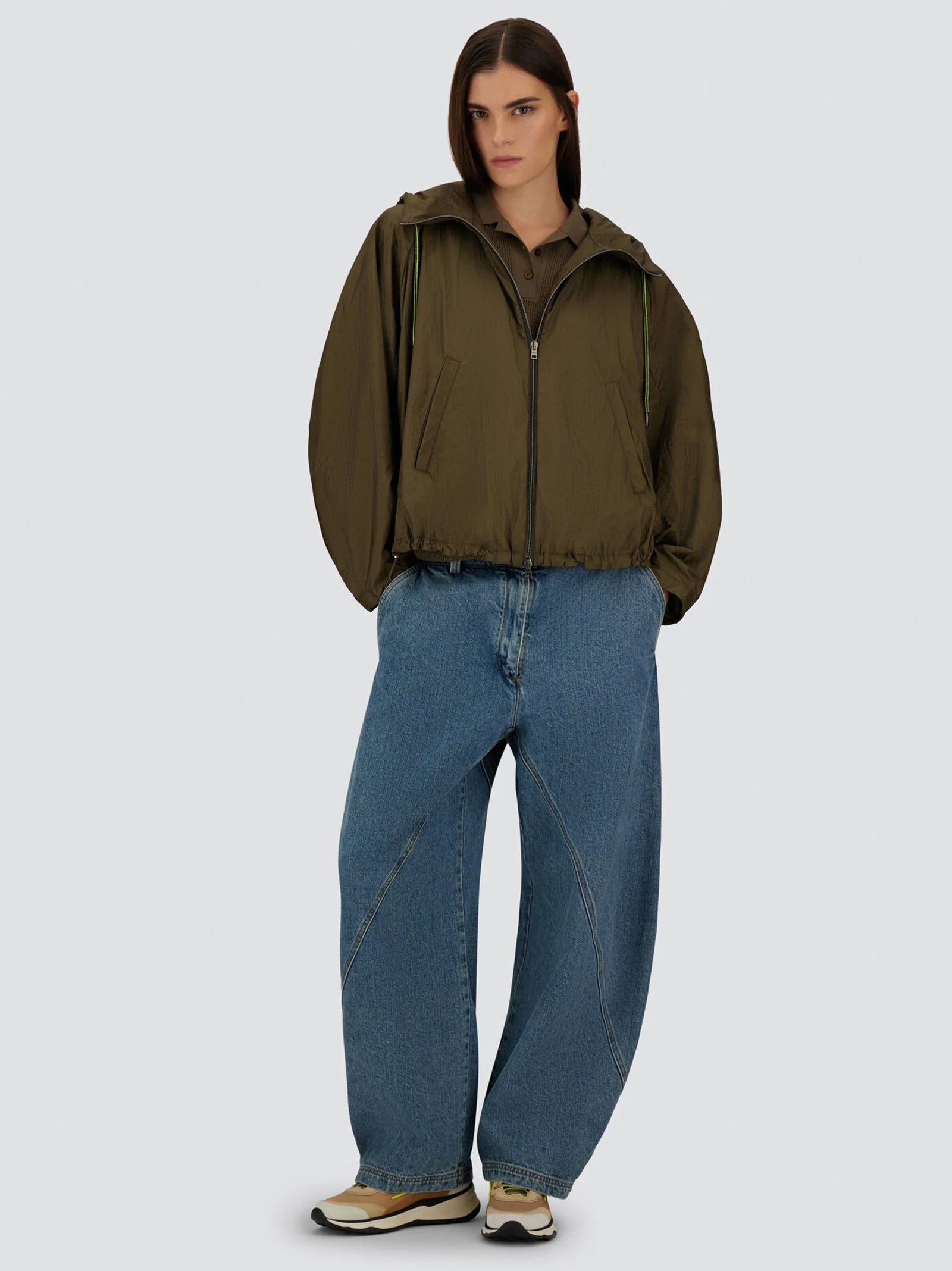 Herno Giacca In Shiny Tech Crinkle-2