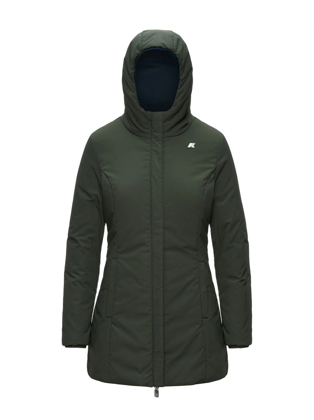 Giacca Denise Warm Double Blue Verde-2