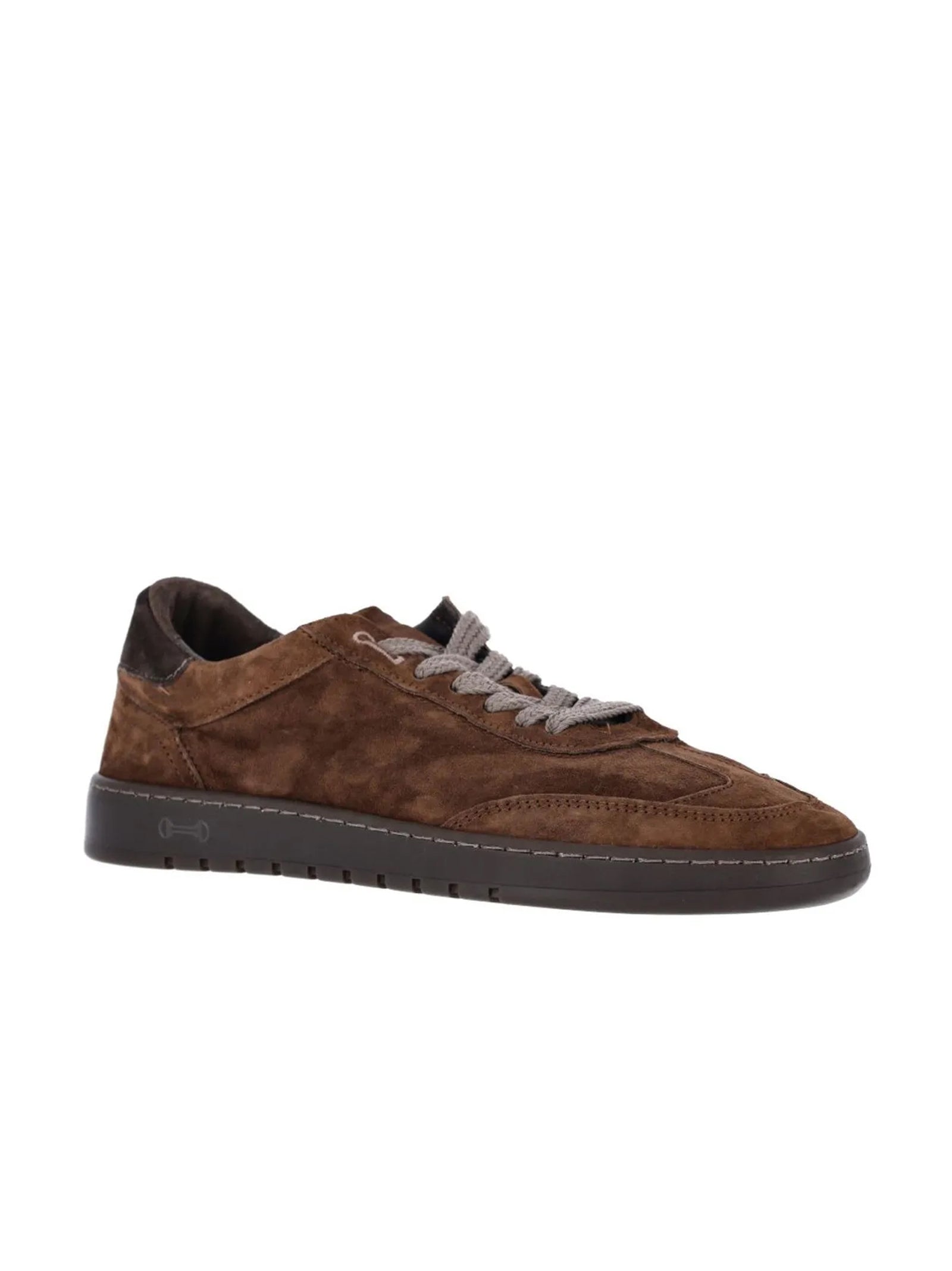 Piumha Studio Sneakers In Pelle Scamosciata Marrone-2