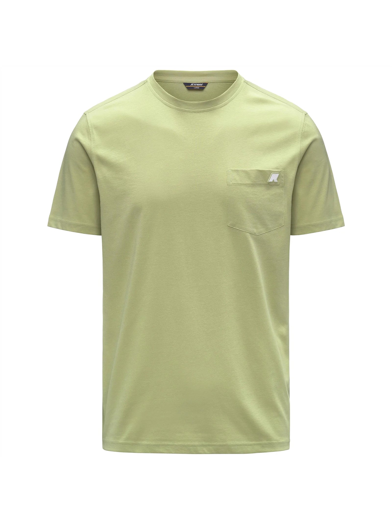 T-Shirt Sigur Jersey Slim Green Dk Lime-1