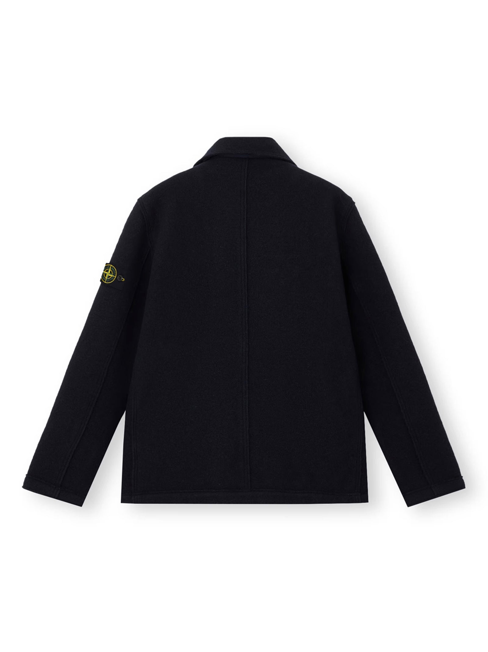 Stone Island Caban Doppiopetto Con Tasche-2