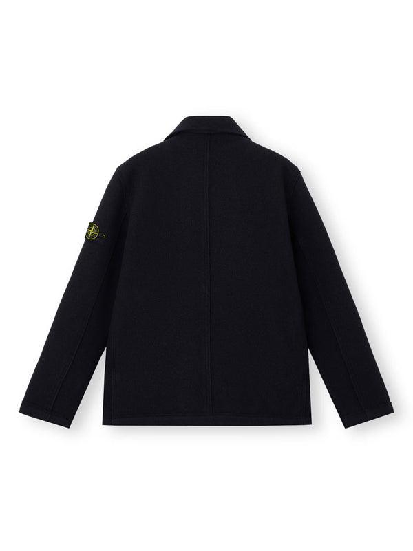 Stone Island Caban Doppiopetto Con Tasche-2