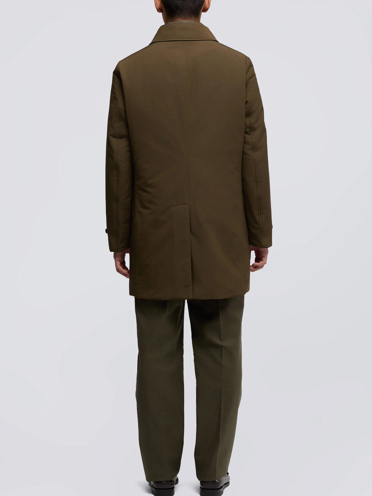Aspesi Impermeabile Vodka Le In Misto Cotone - Militare-3
