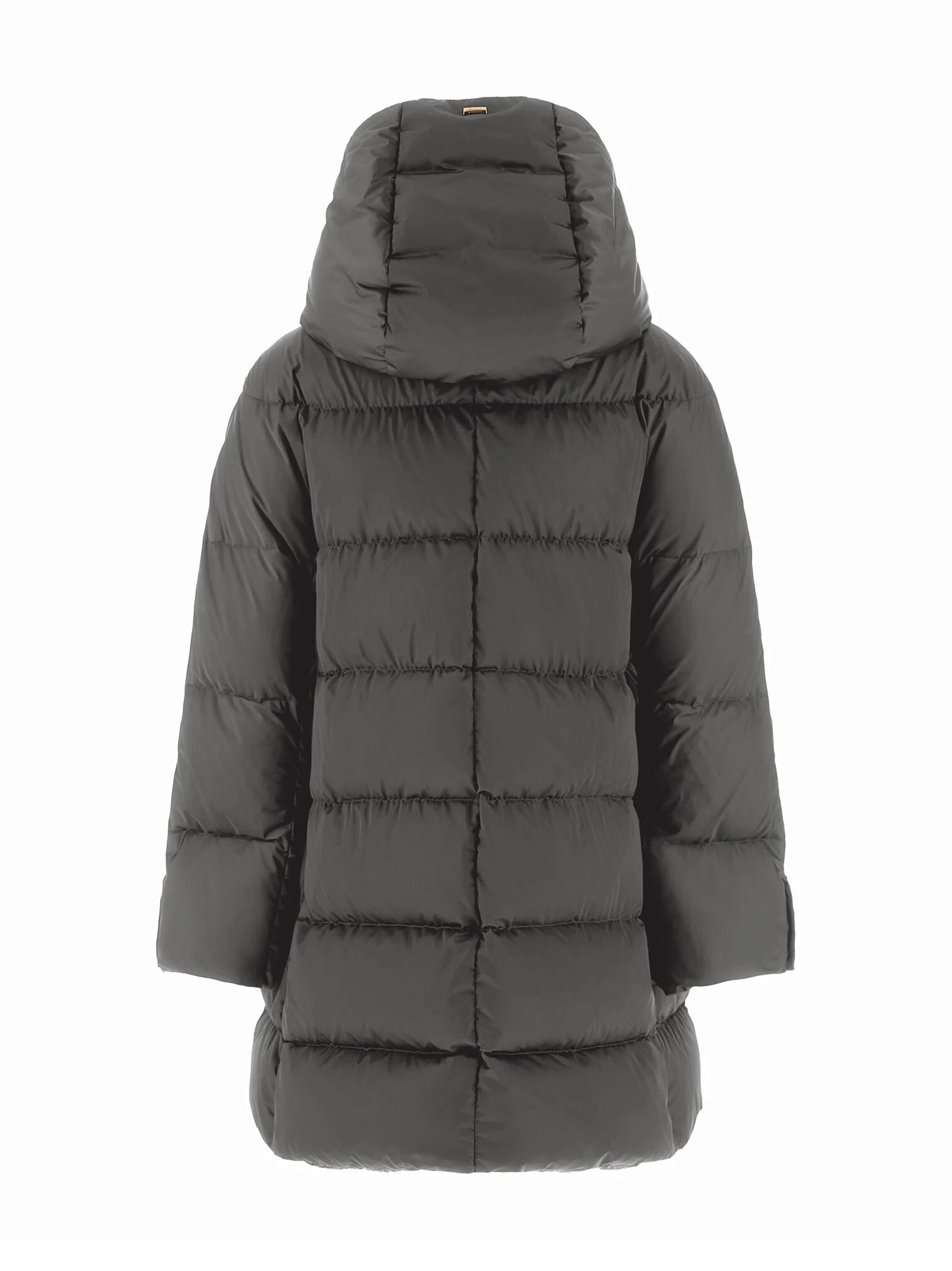Piumino A-Shape Raso Cappuccio-2