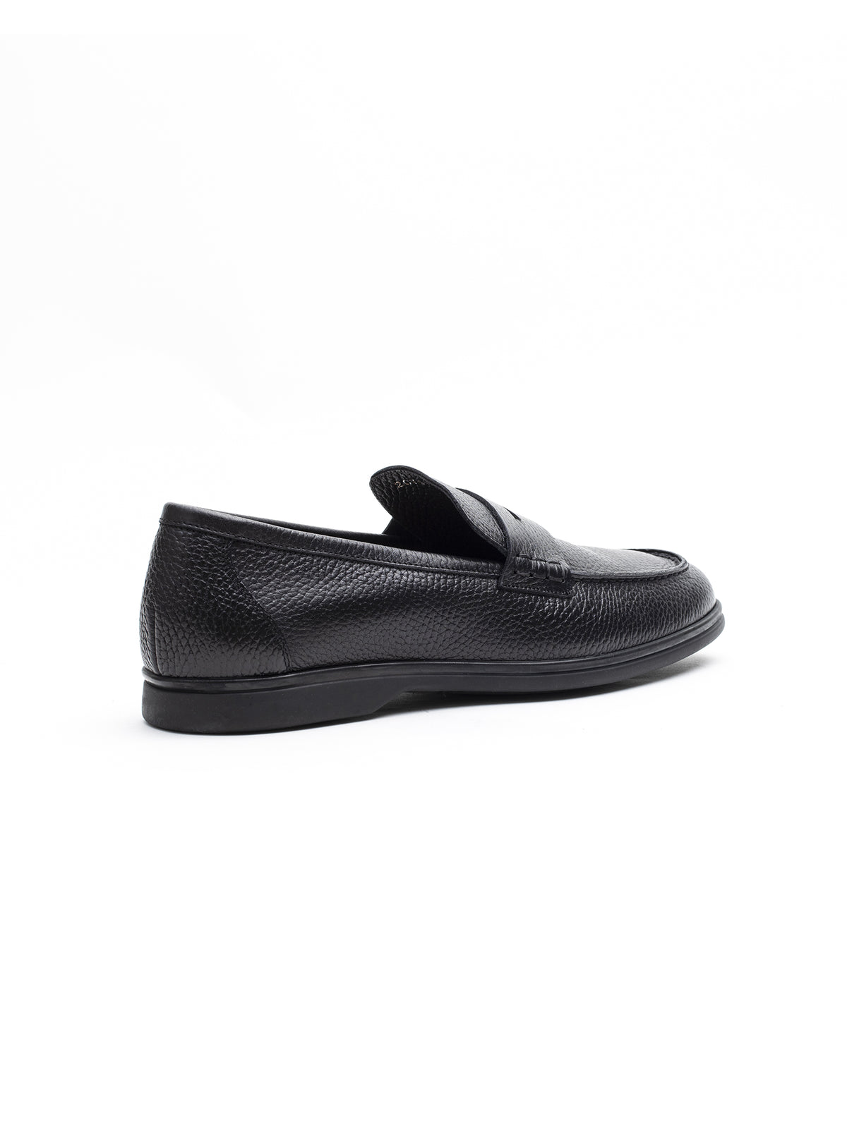 Berwick 1707 Mocassino con suola in gomma nero-3