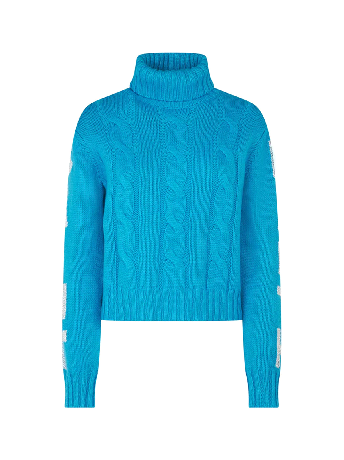 Maglia Trecce Collo Alto-1