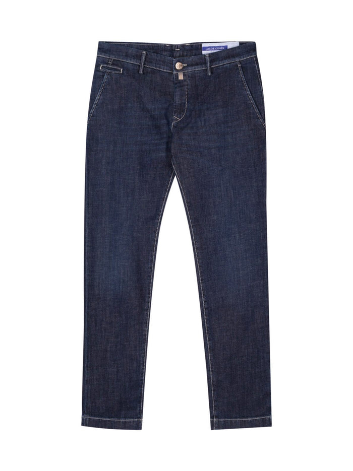 Blue Jeans with America Pockets-1