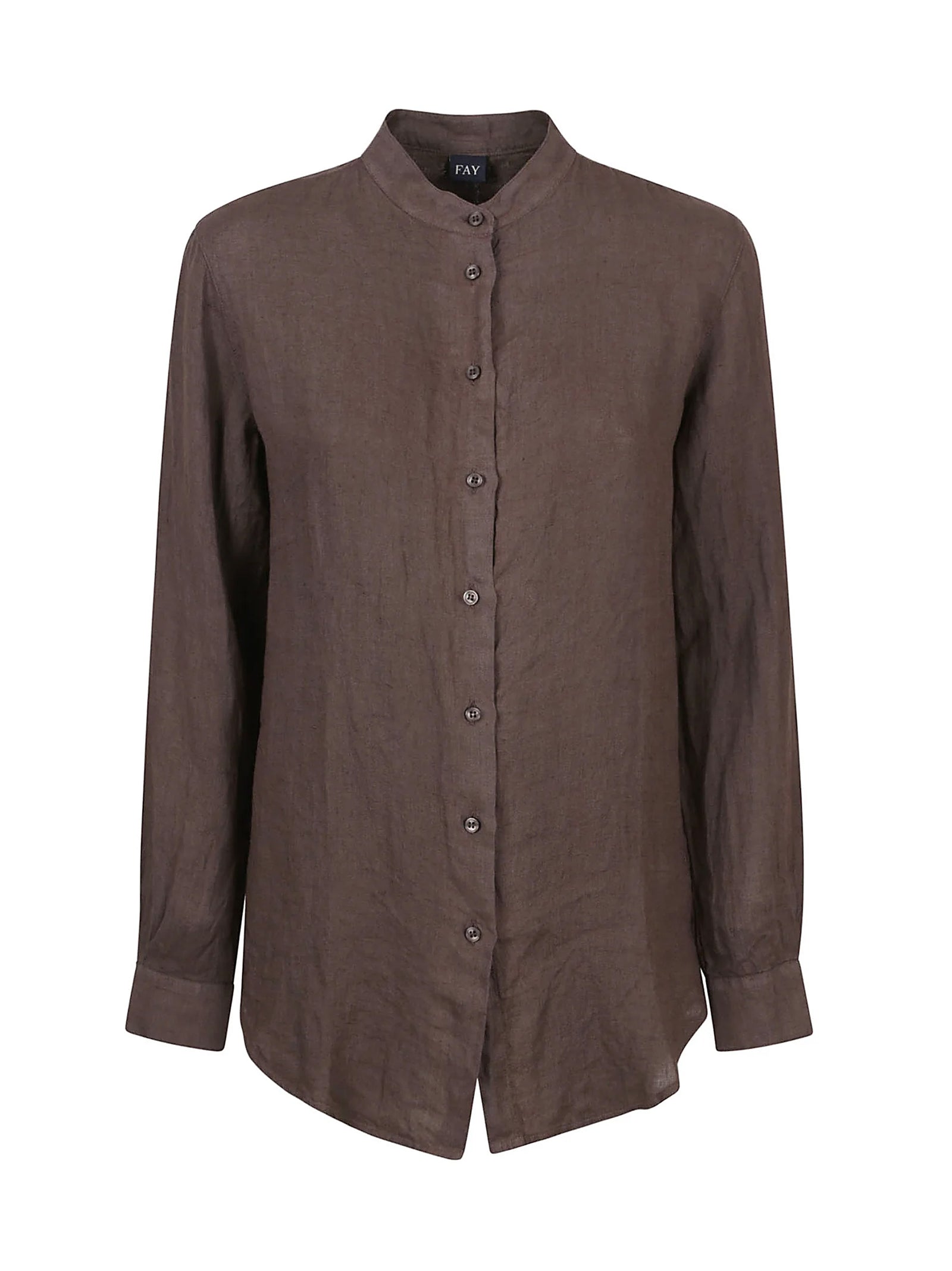 Camicia Regular In Lino-1