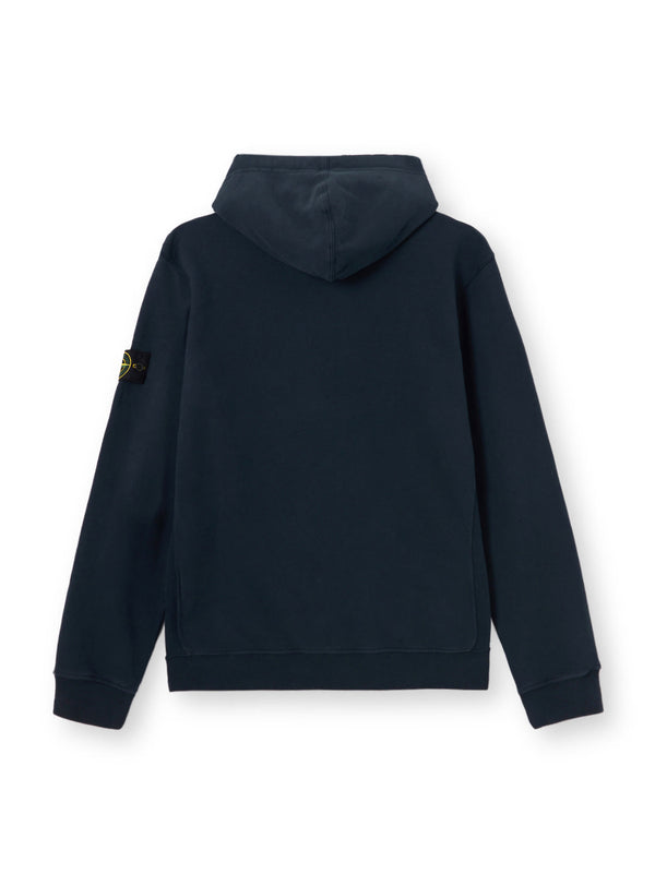 Stone Island Felpa Vestibilità Regular Con Cappuccio E Tasca A Marsupio-2