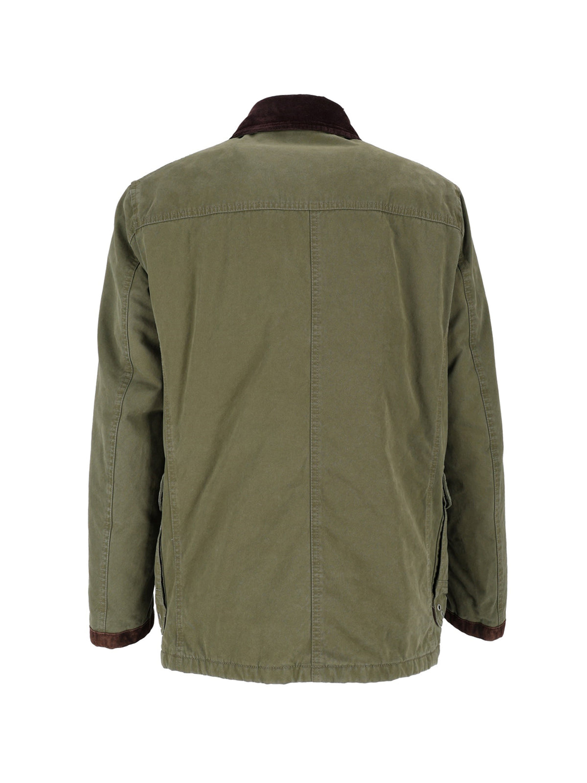Fay Giacca 4 Ganci Washed Archive Verde-2