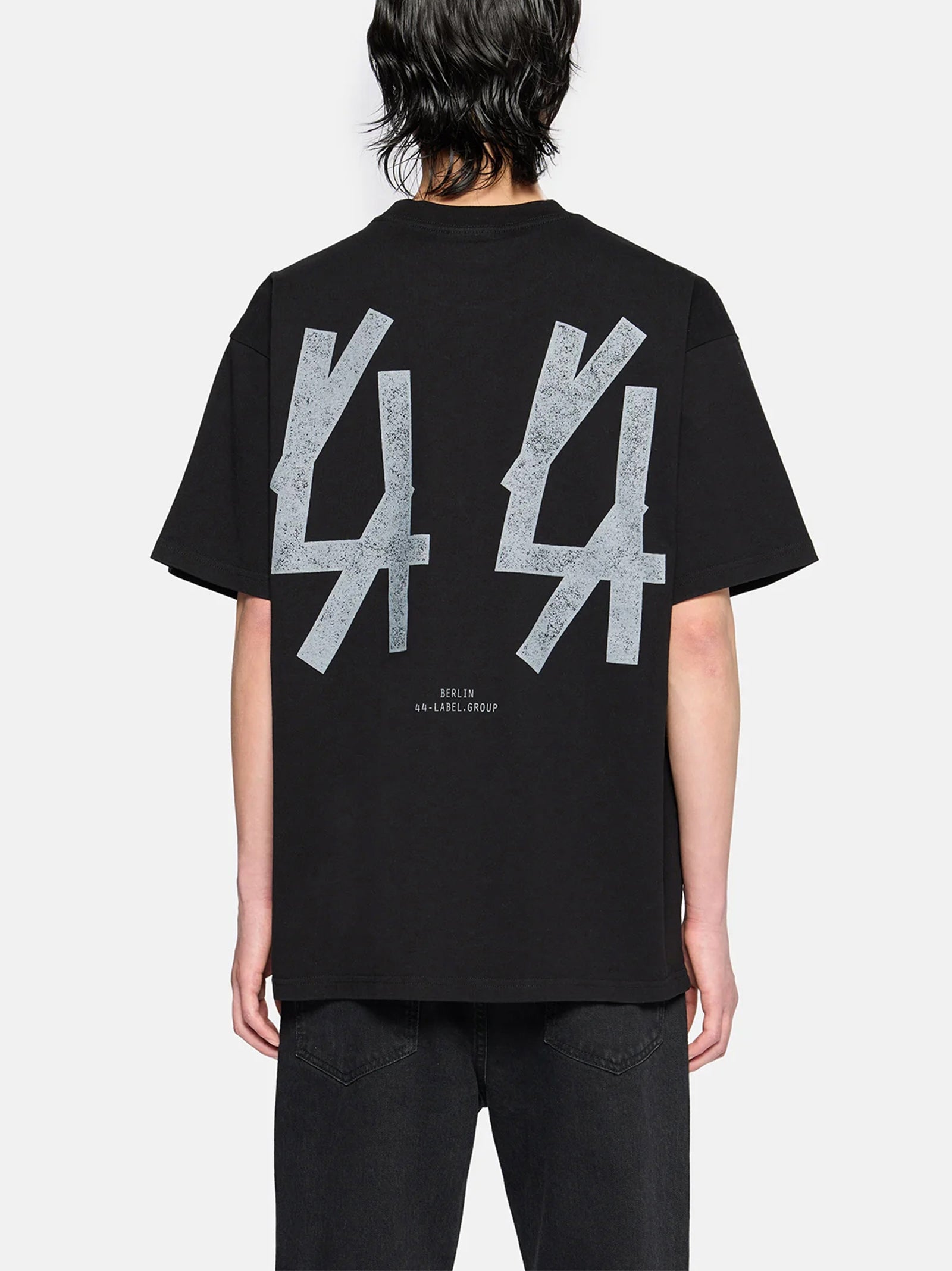 44 Label T-Shirt Backstage Nera-2