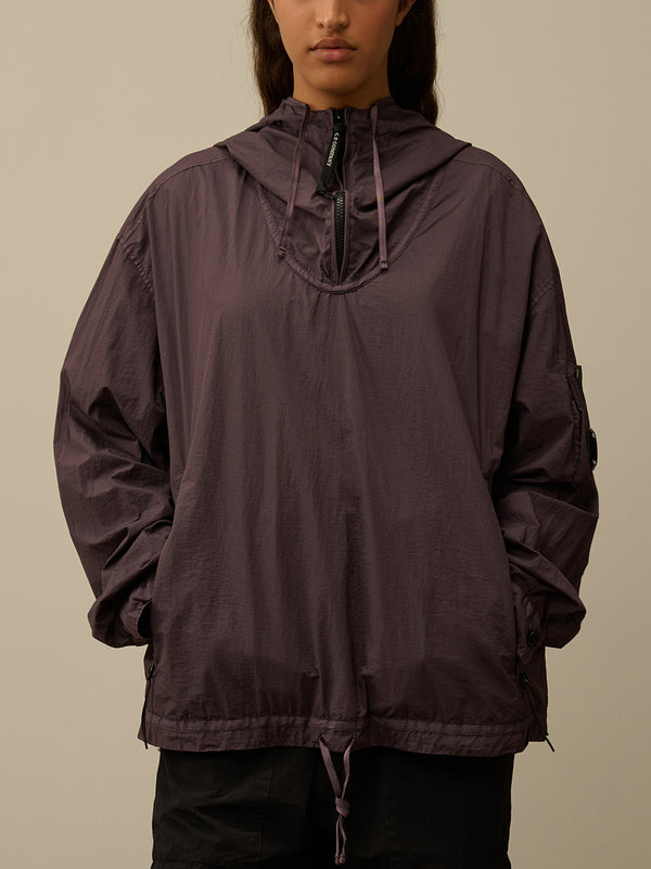 Taylon-L Half Zipped Hooded Overshirt-2