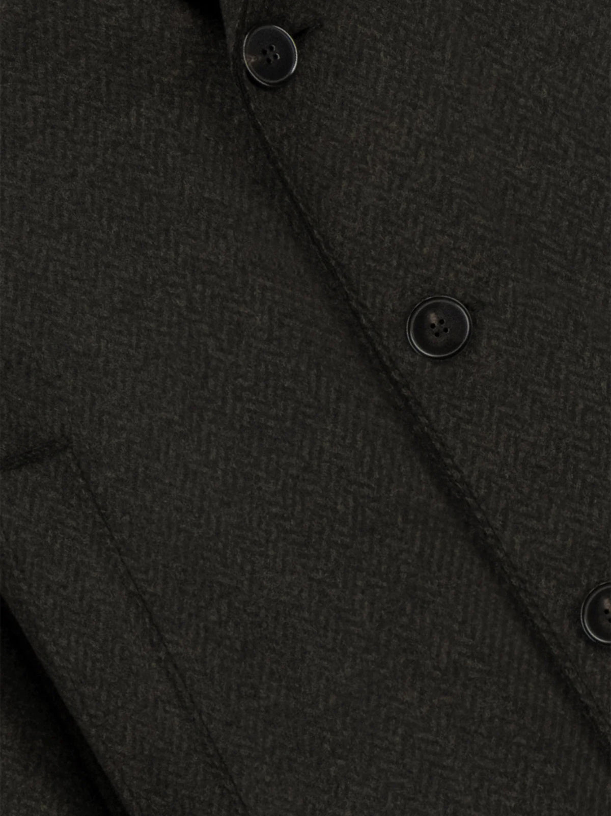 Harris Wharf London Cappotto Moss Herringbone-4