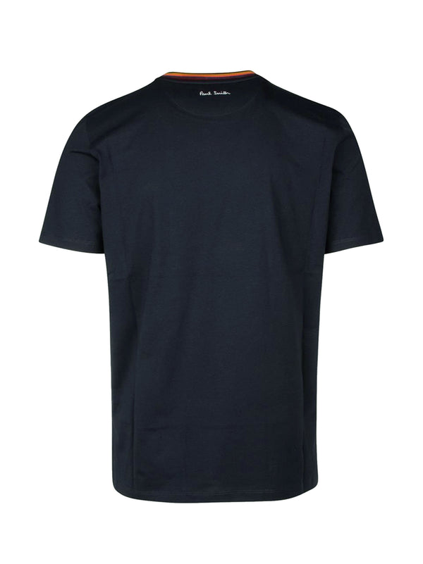 Stripe Rib T-shirt-2