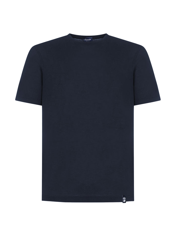 Cotton Crew Neck T-shirt-1