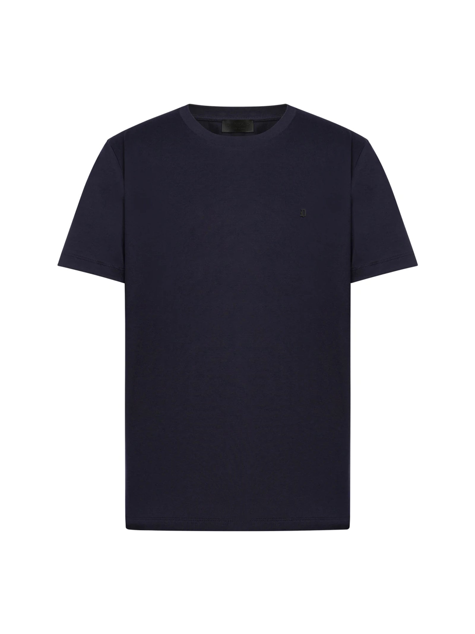 Dondup T-Shirt Girocollo Regular In Jersey Blu Universo-1