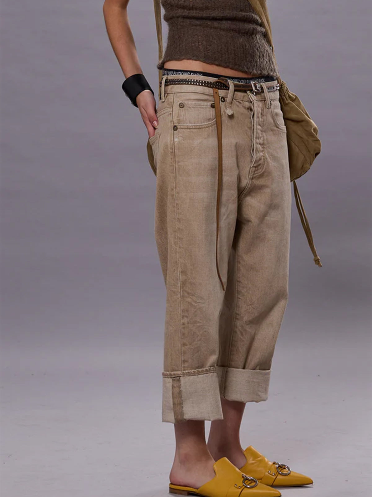 Pantaloni Tailored Drop-2