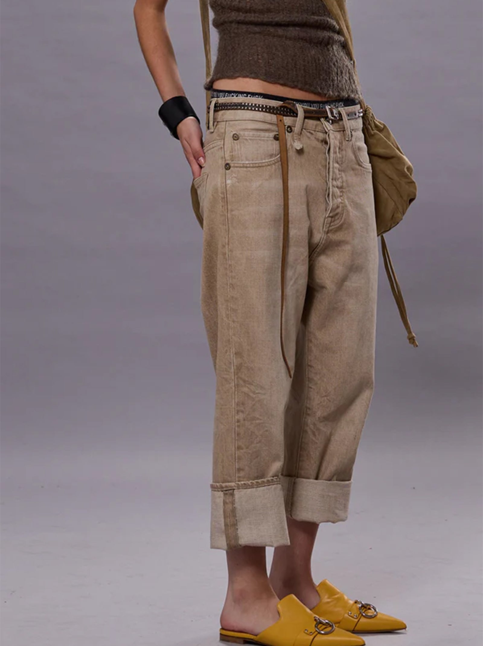 Pantaloni Tailored Drop-2
