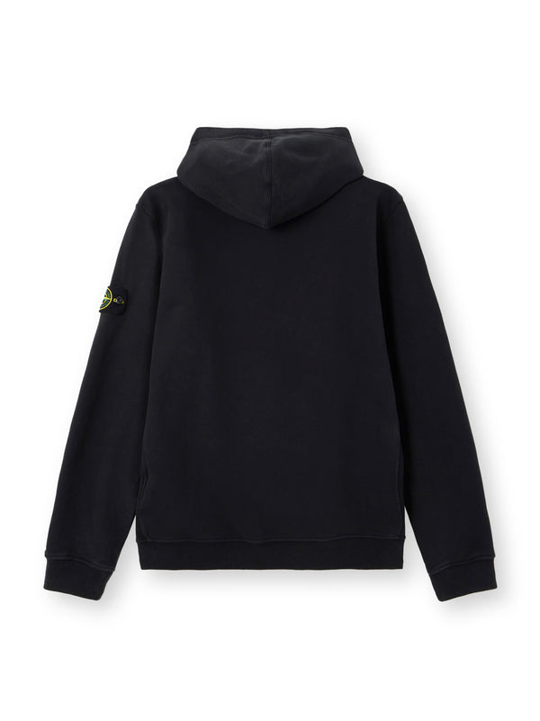 Stone Island Felpa Vestibilità Regular Con Cappuccio E Tasca A Marsupio-2