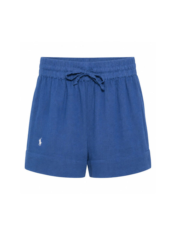 Polo Ralph Lauren Beachwear Shorts Lino Bianco Crema