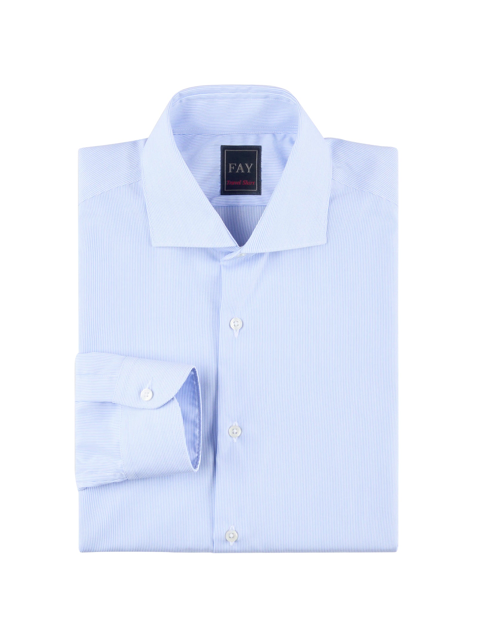 Camicia Travel Regular Fit In Cotone-1