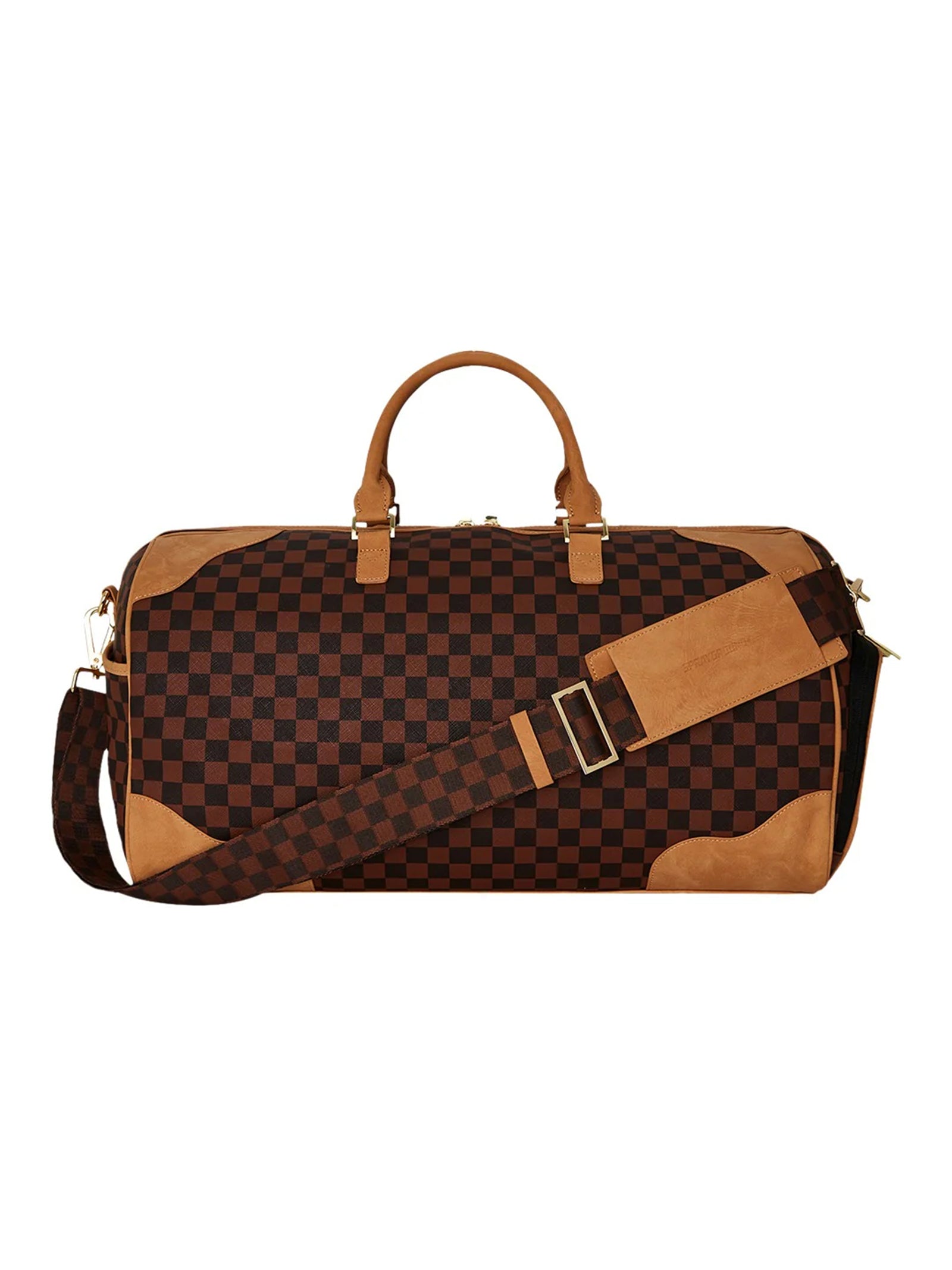 Borsone Sprayground Hennyville Duffle Marrone-3