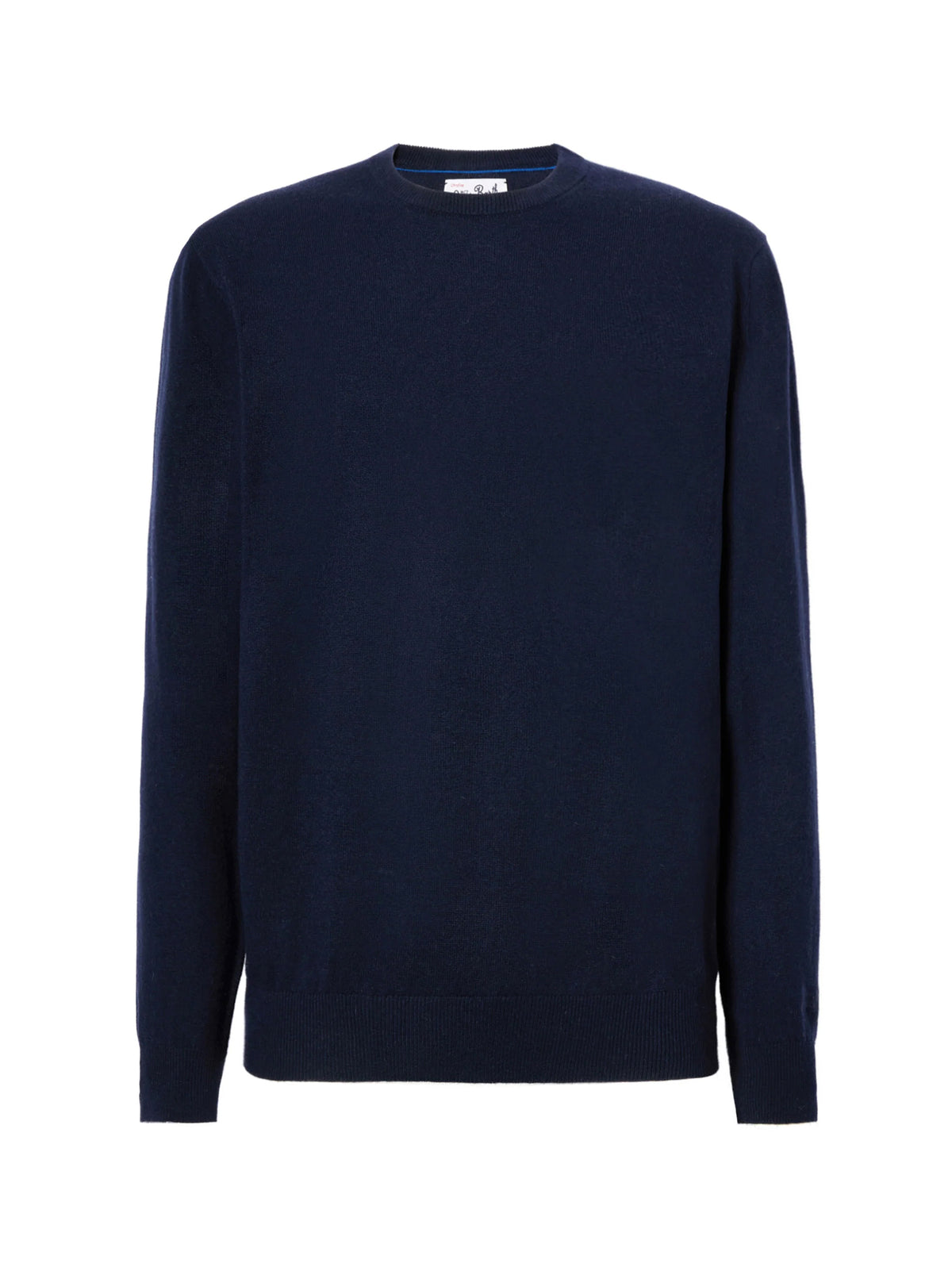 Saint Barth Maglione Regent In Lana E Cashmere Blu Notte-1